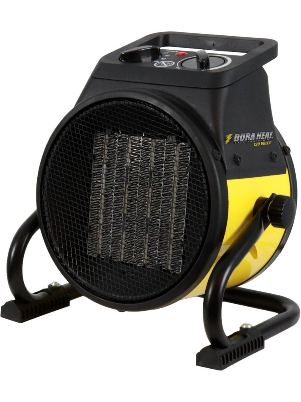 Electric Forced Air Heater 5,120 BTU with Pivoting Base - Compact & Efficient